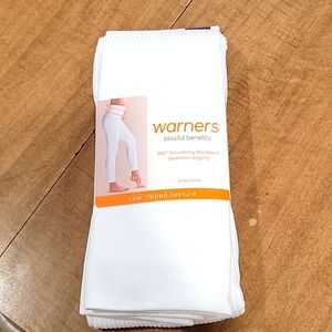 White Seamless Leggings